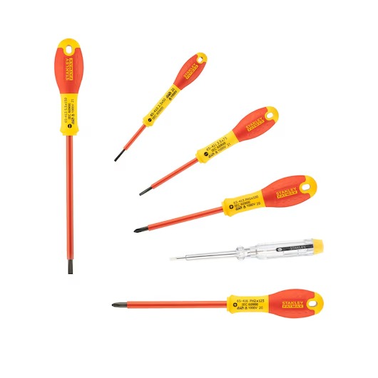 STANLEY FATMAX 6 PARÇA 1000V TORANVİDA TAKIMI