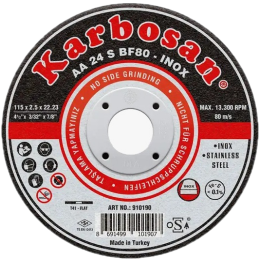 KARBOSAN 115X1 İNOX KESME TAŞI