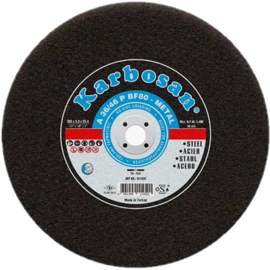KARBOSAN 350X3X25.4 KESME TAŞI