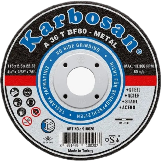 KARBOSAN 115X3 KESME TAŞI