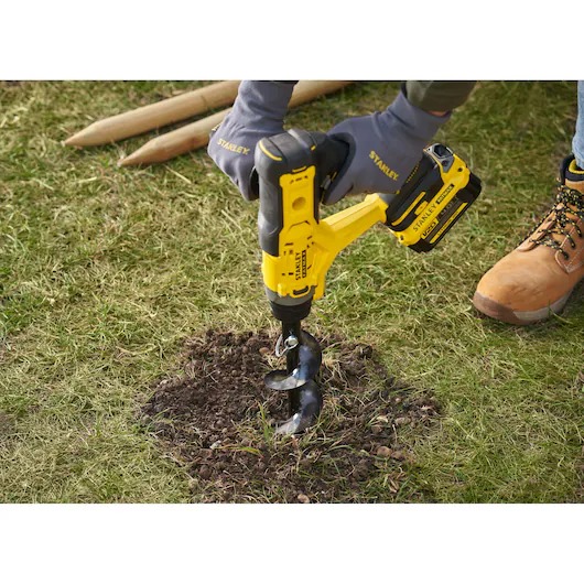 STANLEY SFMCGA75B ŞARJLI TOPRAK BURGU ( SOLO )